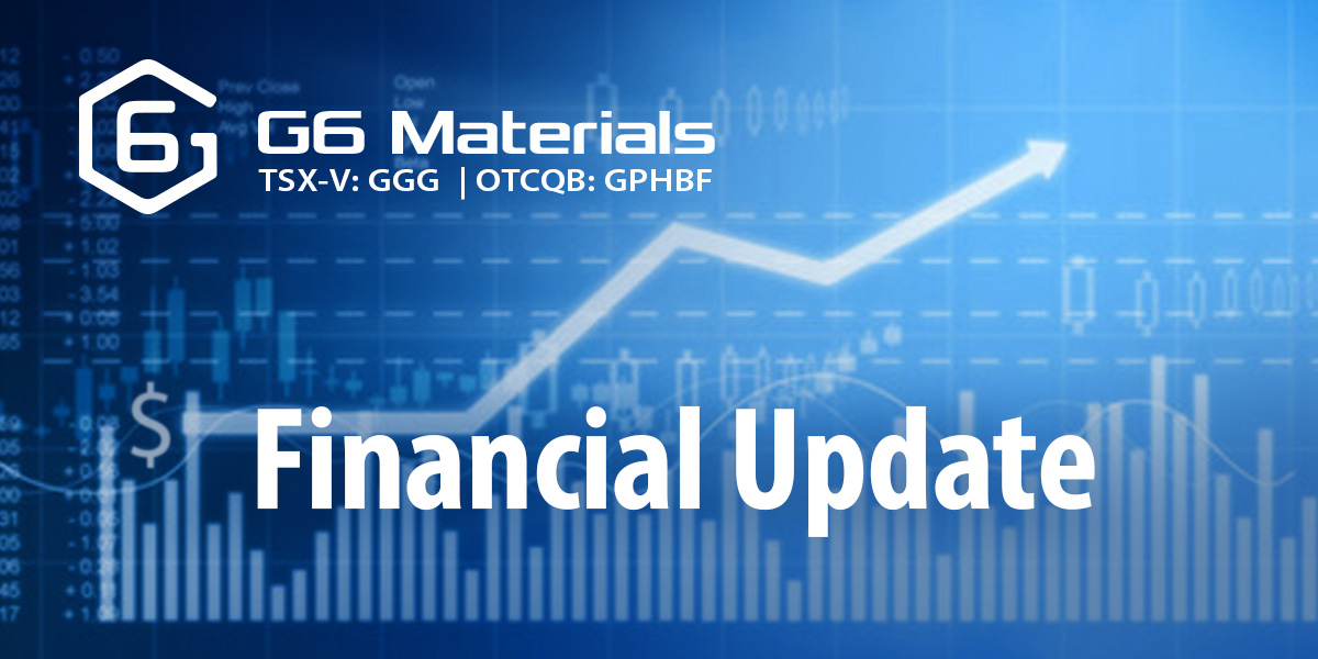 Featured image for “G6 Materials Reports 30% Increase in Revenue, 199% Increase in Gross Profit for the Third Fiscal Quarter of 2022”